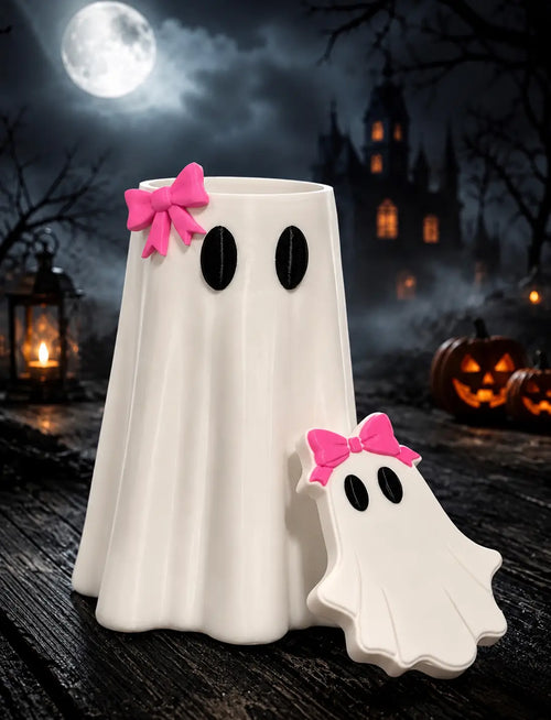 Ghost Can Coozie – 3D Printed Halloween Can Holder