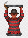 Freddy Krueger Inspired Large 3-Wick Candle Holder - 3D printed product