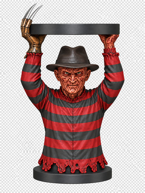 Freddy Krueger Inspired Large 3-Wick Candle Holder - 3D printed product