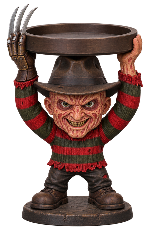 Freddy Krueger Inspired 3-Wick Candle Holder - 3D printed product