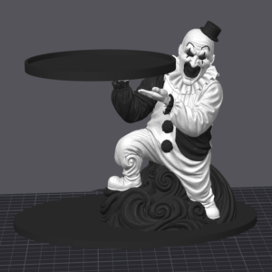 Terrifier/Art the Clown inspired Candleholder 3MF/STL Download