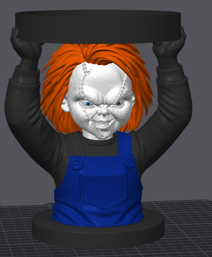 Chucky inspired Candleholder 3MF/STL Download