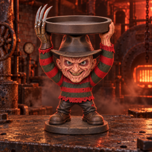 Freddy Krueger inspired 3D Printed Candleholder