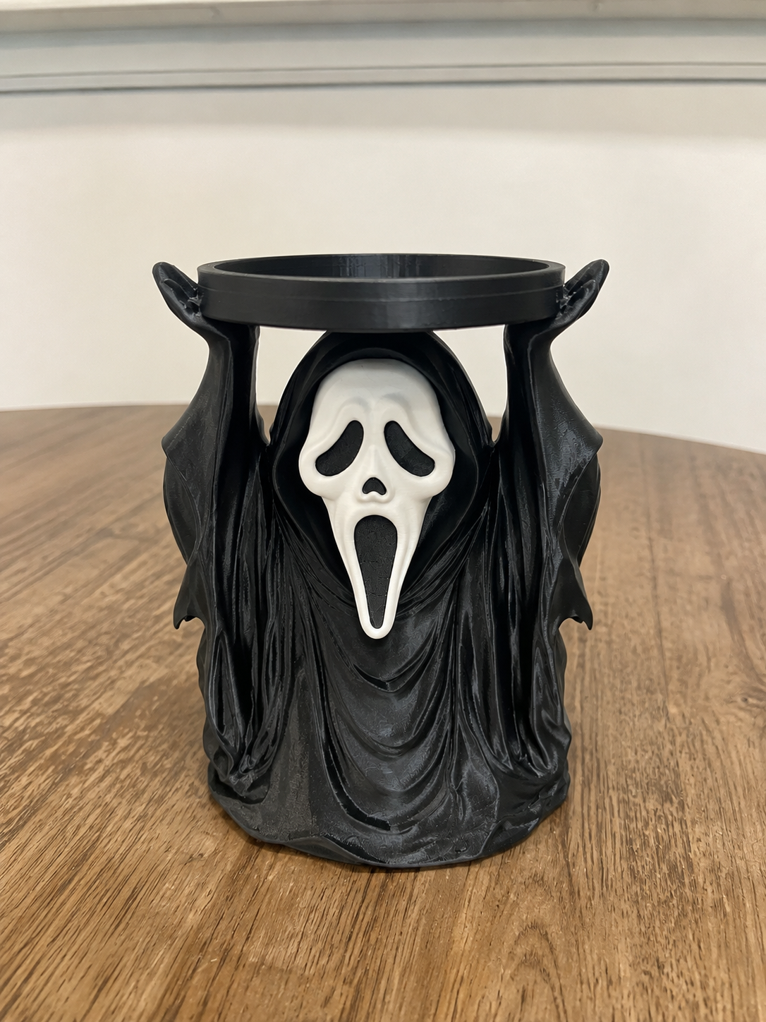Ghostface inspired 3D Printed Candleholder